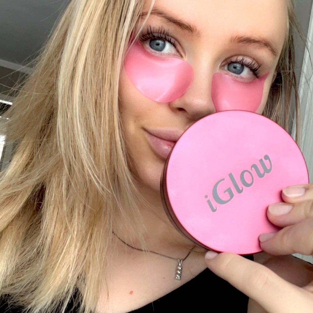 iGlow Lash Maximizer and iGlow Raspberry Under - eye Patches - iGlow Cosmetics