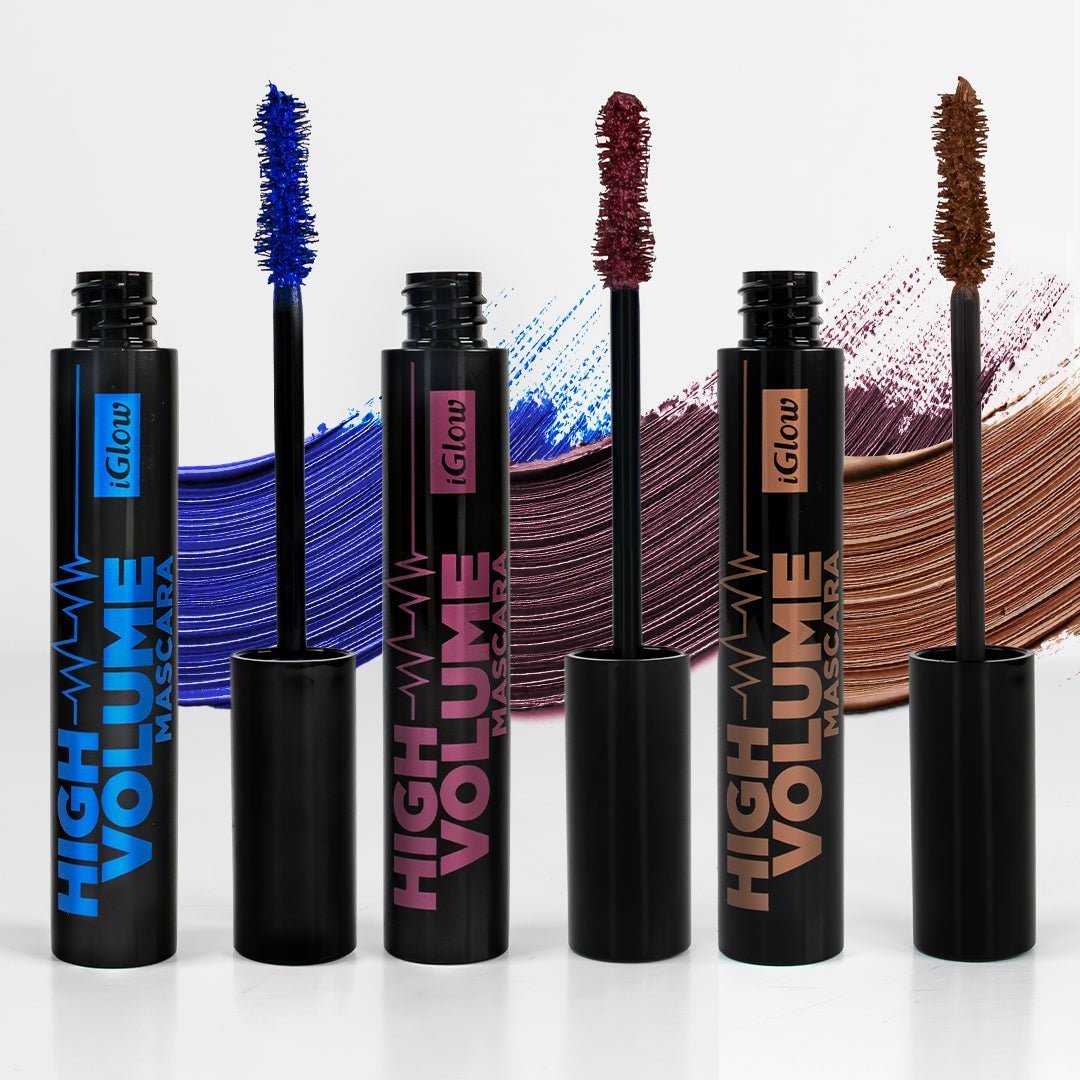 NEW: iGlow High Volume Mascara with colours! - iGlow Cosmetics