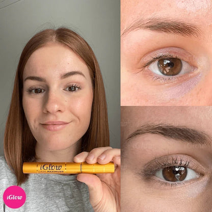 3X iGlow Lash Maximizer – Lash Serum, 3 ml - iGlow Cosmetics