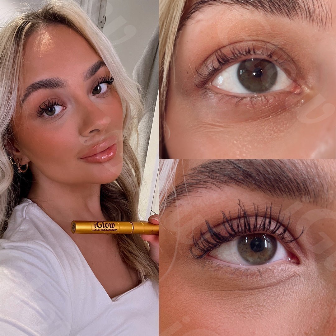 3X iGlow Lash Maximizer – Lash Serum, 3 ml - iGlow Cosmetics