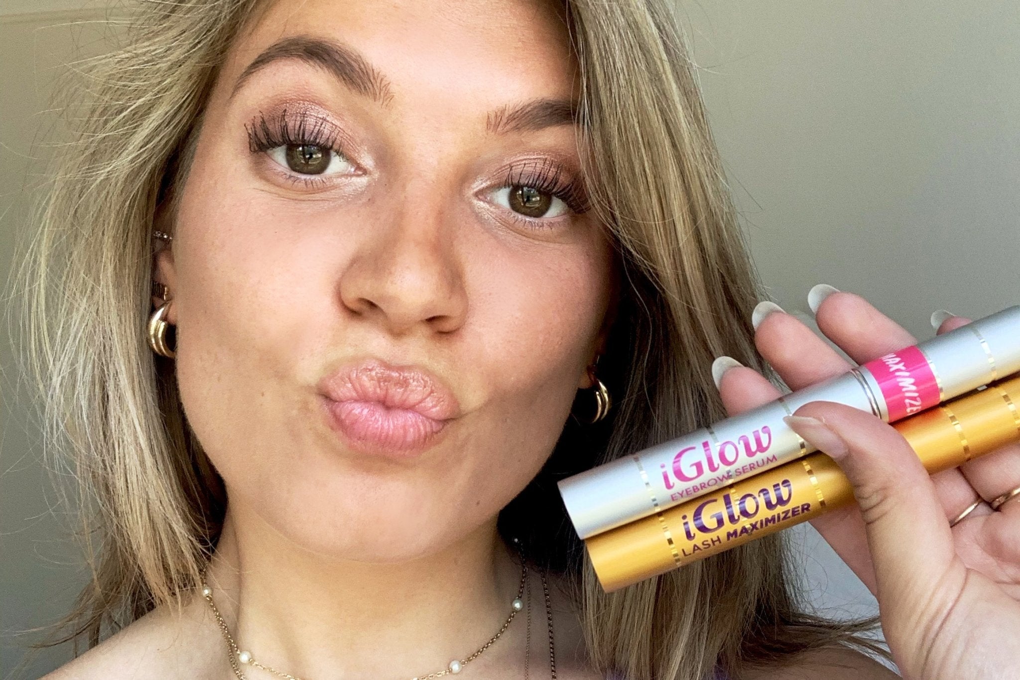 iGlow Lash Maximizer, 3 ml + iGlow Brow Maximizer, 4 ml - iGlow Cosmetics