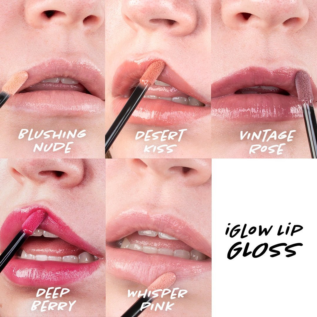 iGlow Lip Gloss - Deep Berry - iGlow Cosmetics