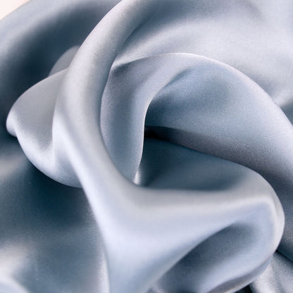 iGlow Silk Pillowcase - Blue Pearl - iGlow Cosmetics