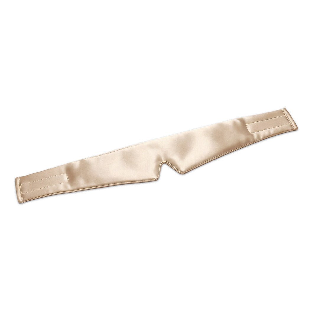 iGlow Silk Sleep Mask, Champagne - iGlow Cosmetics