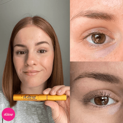 iGlow Lash serum + Lash Volumizing Primer + High Volume Mascara - iGlow Cosmetics